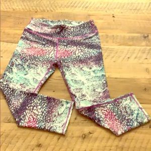 Fabletics Printed Crop Tights
